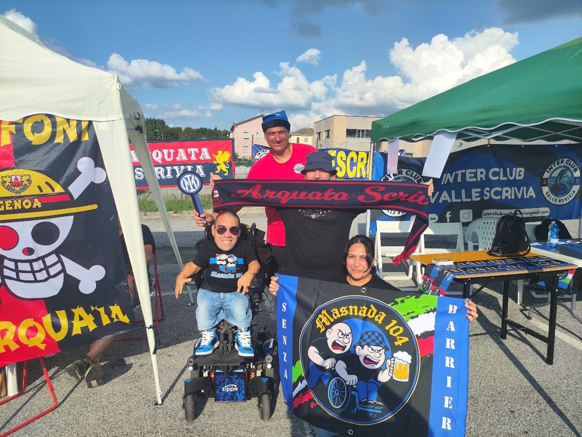 Dagli spalti alla condivisione: la Masnada 104 debutta al Festival delle Abilità