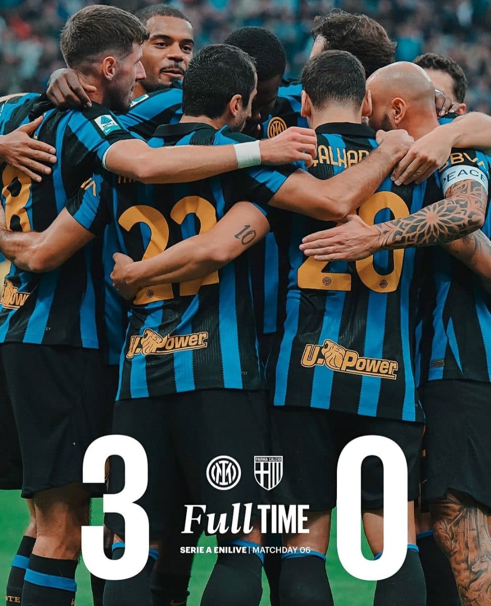 Tre gol e tre punti: l'Inter supera il Parma